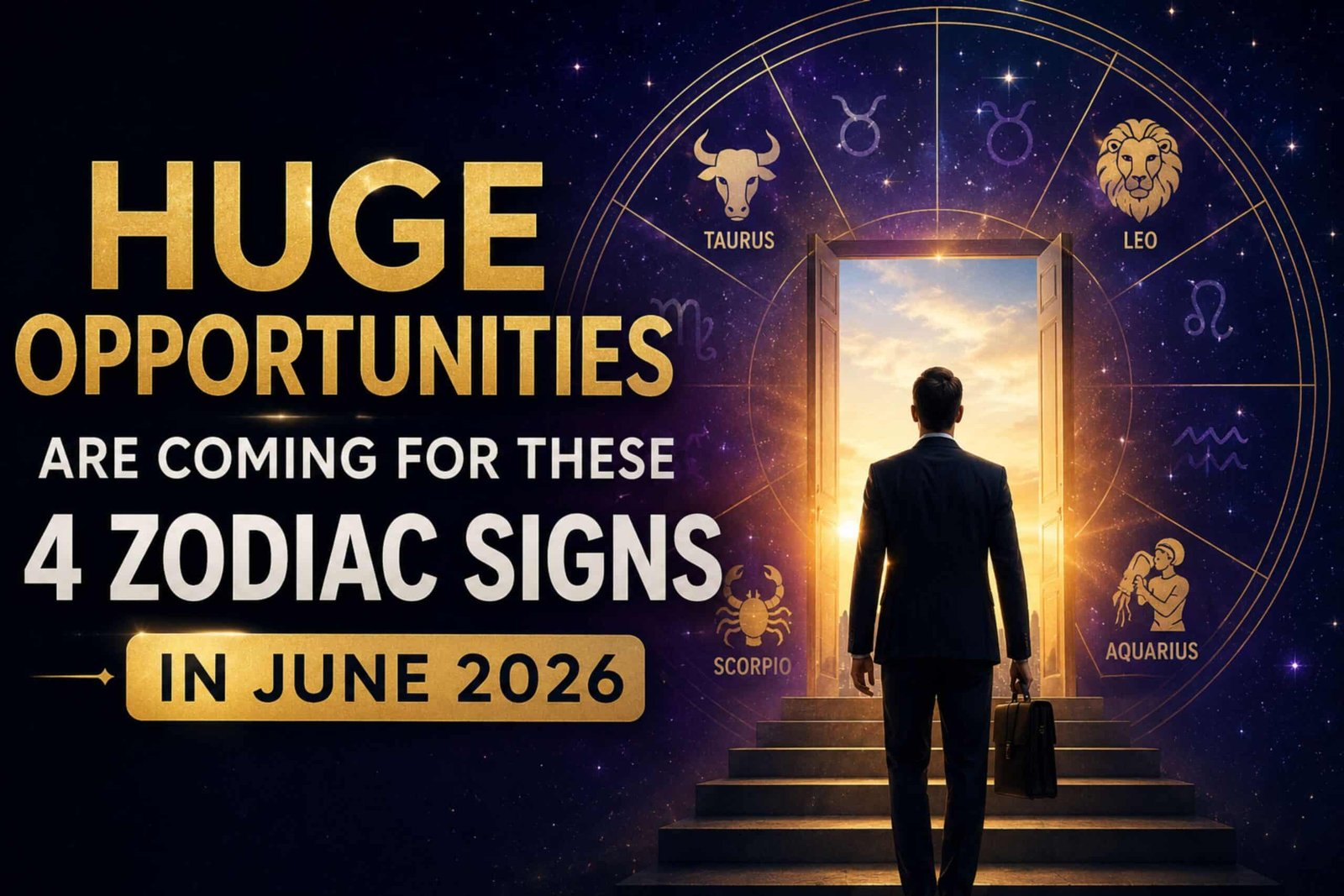 Huge Opportunities Are Coming For These 4 Zodiac Signs In June 2026