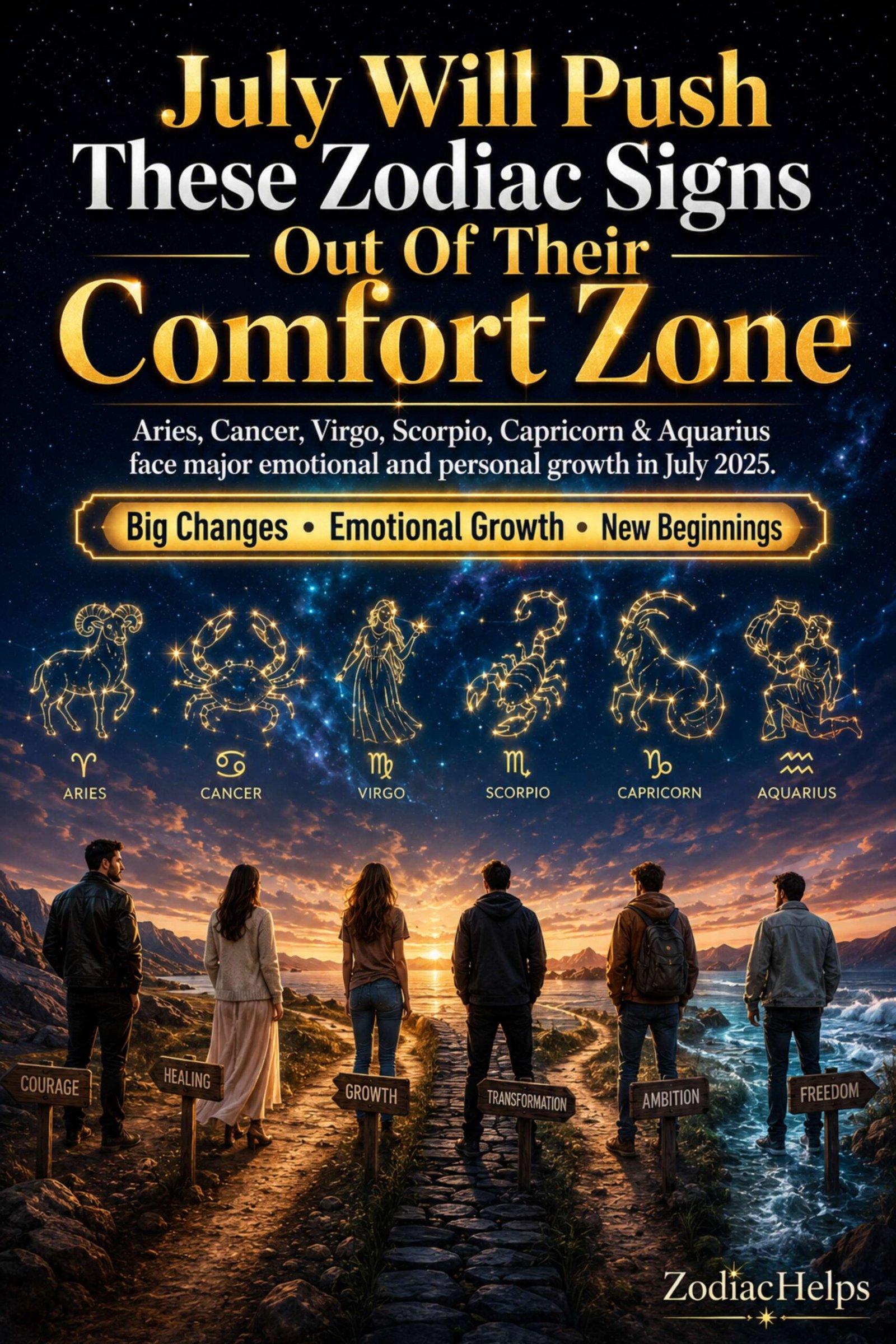 July Will Push These Zodiac Signs Out Of Their Comfort Zone