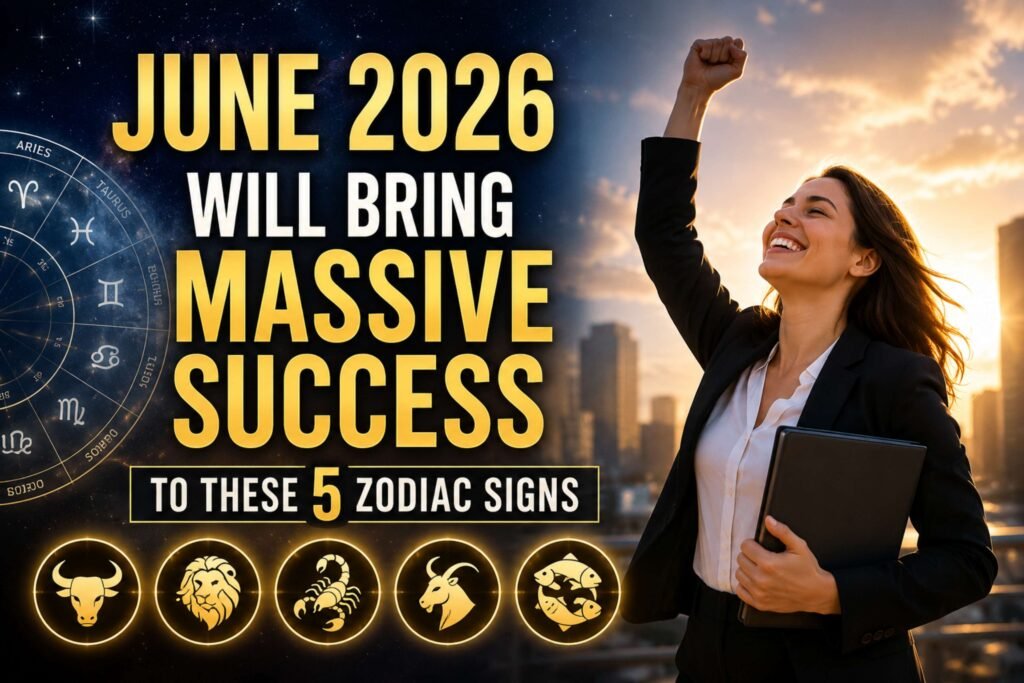 June 2026 Will Bring Massive Success To These 5 Zodiac Signs