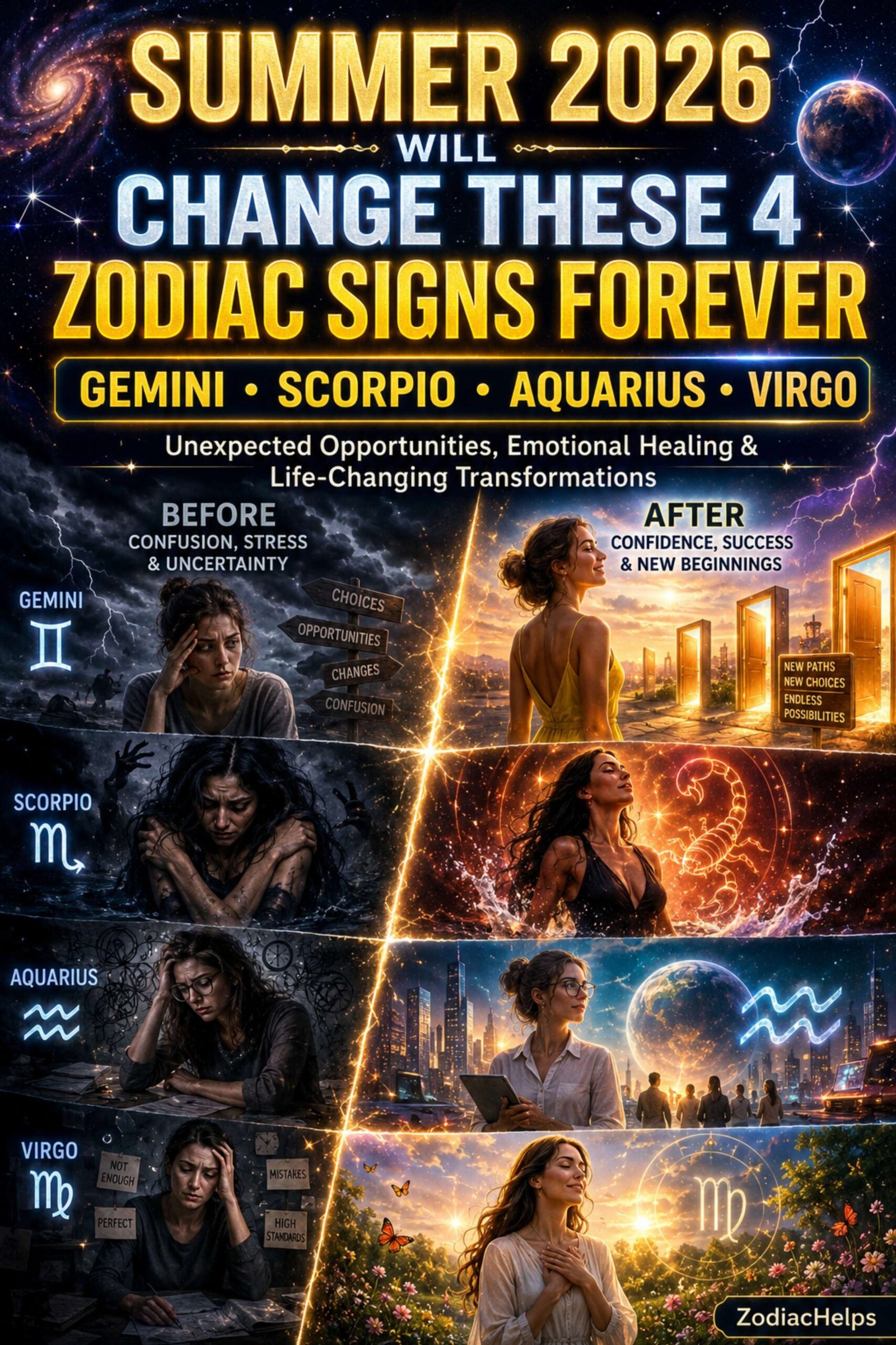SUMMER 2026 WILL CHANGE THESE 4 ZODIAC SIGNS FOREVER