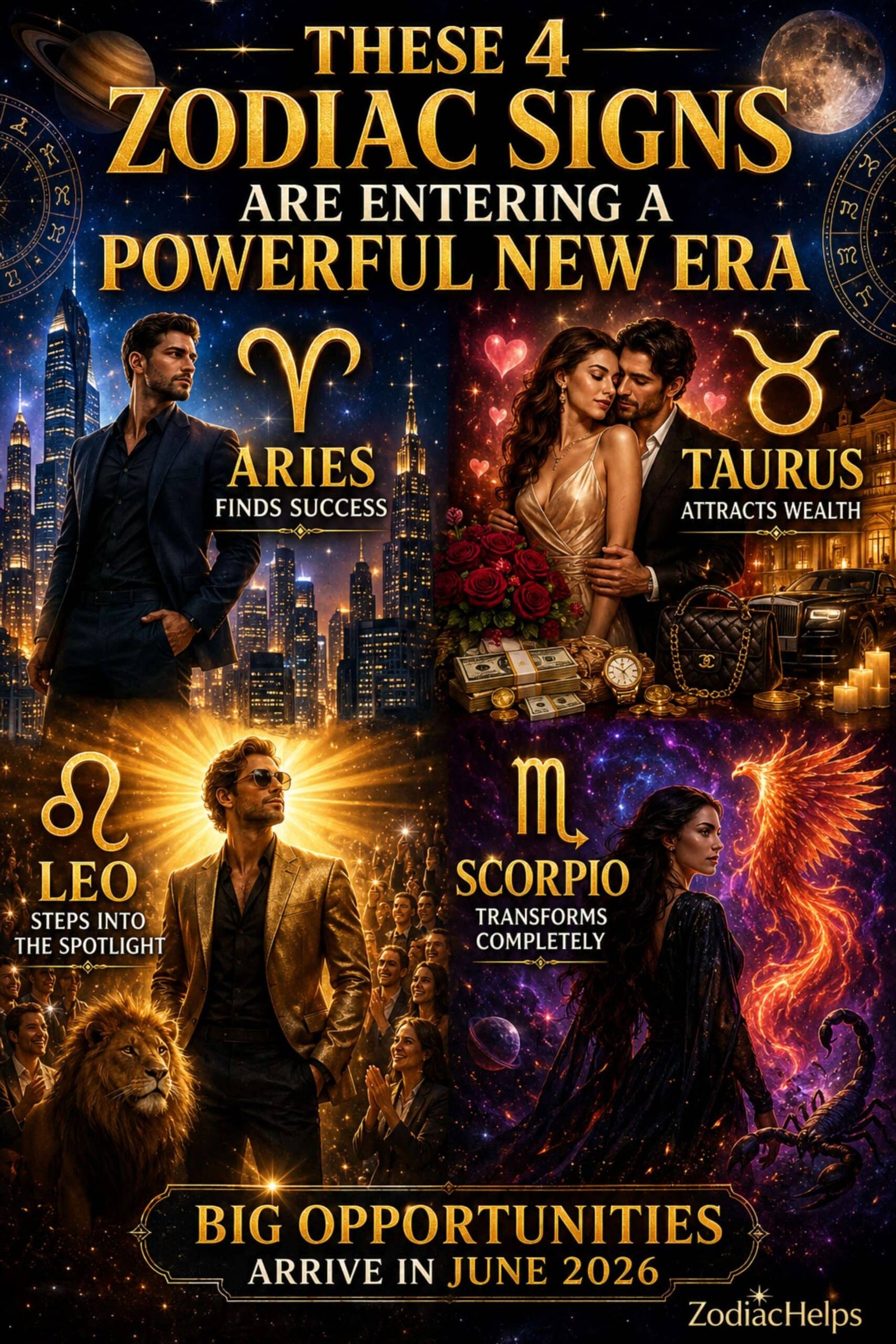 THESE 4 ZODIAC SIGNS ARE ENTERING A POWERFUL NEW ERA