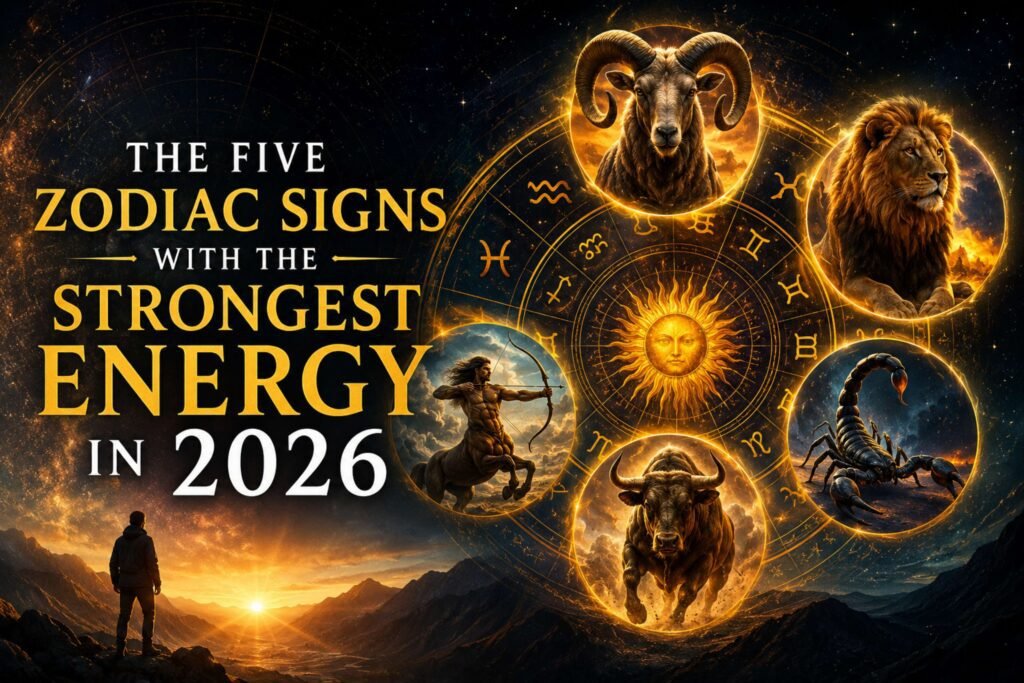 The Five Zodiac Signs With The Strongest Energy In 2026