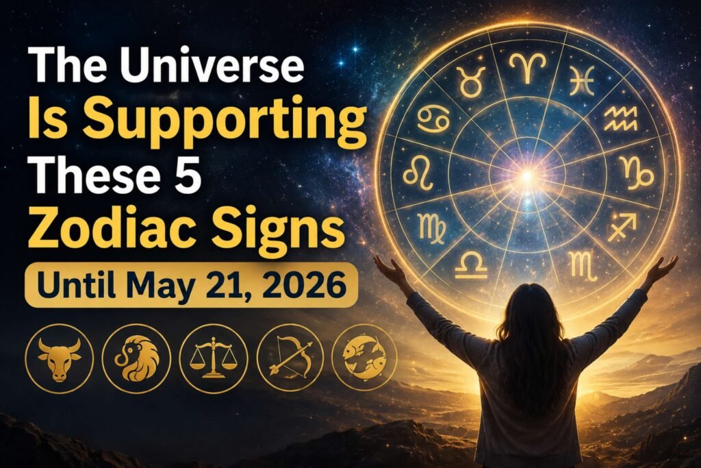 The Universe Is Supporting These 5 Zodiac Signs Until May 21 2026