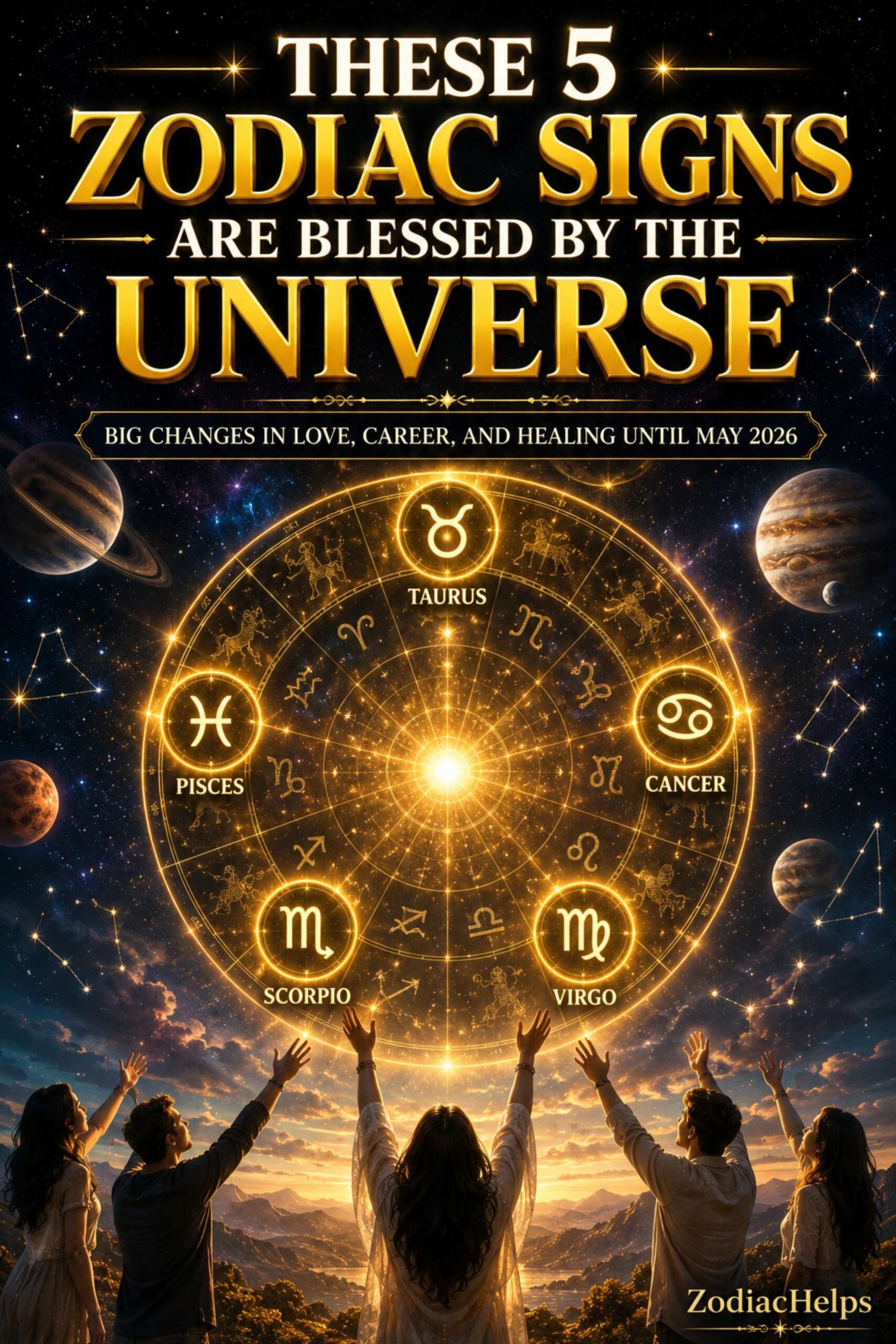 These 5 Zodiac Signs Are Blessed by the Universe