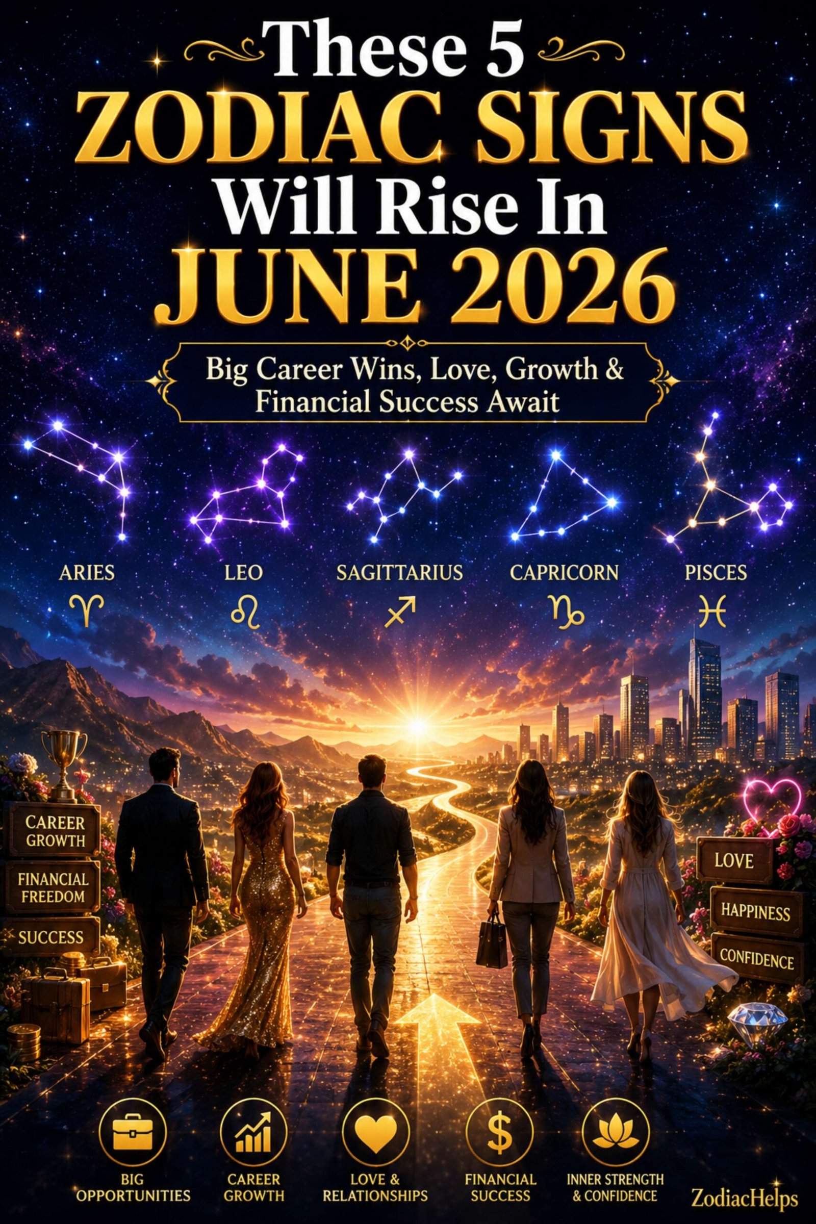 These 5 Zodiac Signs Will Rise In June 2026