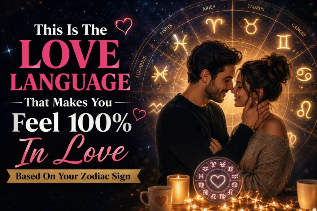 This Is The Love Language That Makes You Feel 100% In Love, Based On Your Zodiac Sign