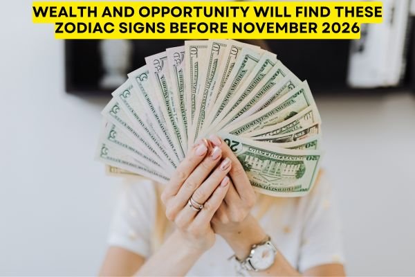 Wealth And Opportunity Will Find These Zodiac Signs Before November 2026