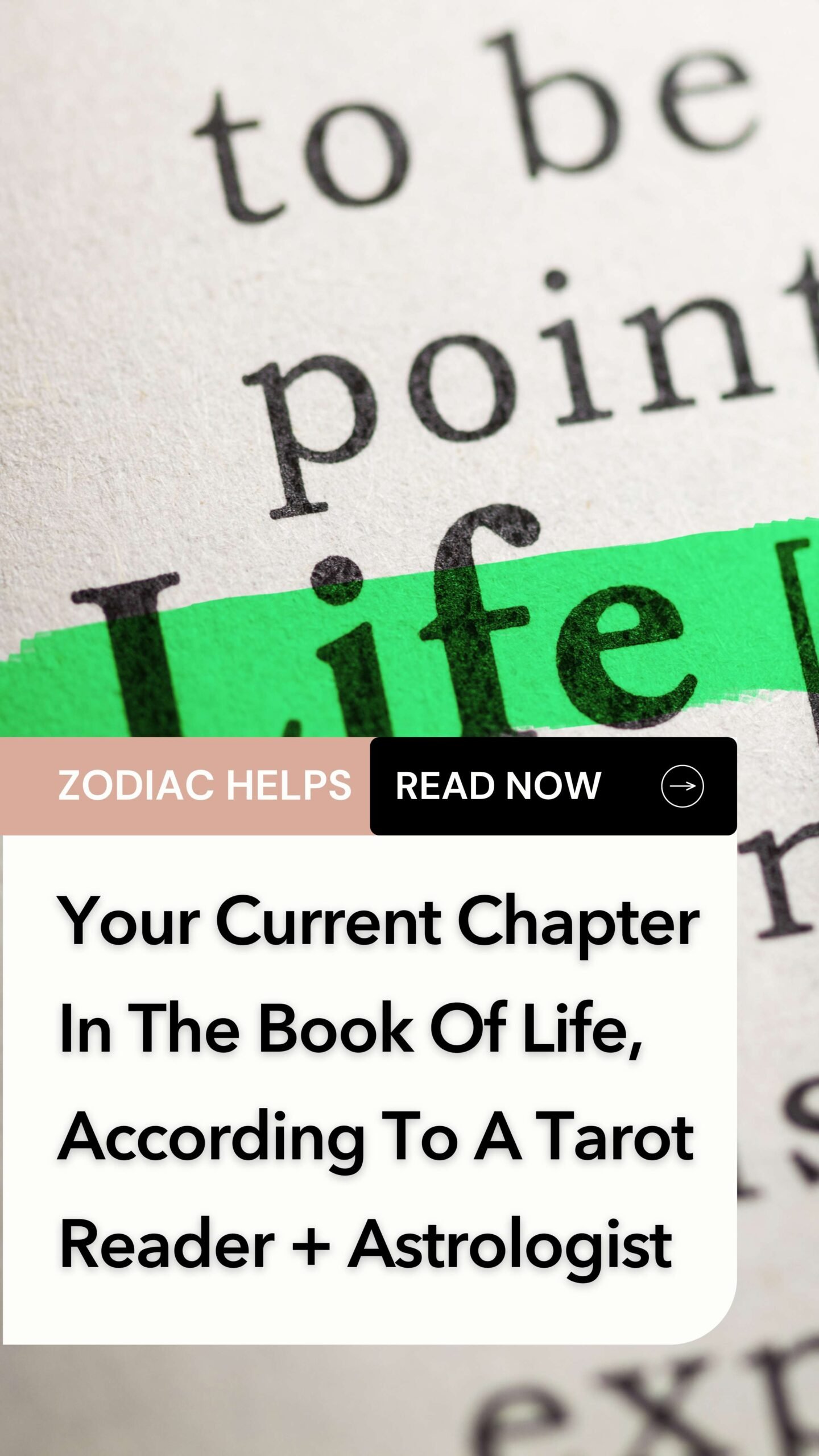 Your Current Chapter In The Book Of Life, According To A Tarot Reader + Astrologist