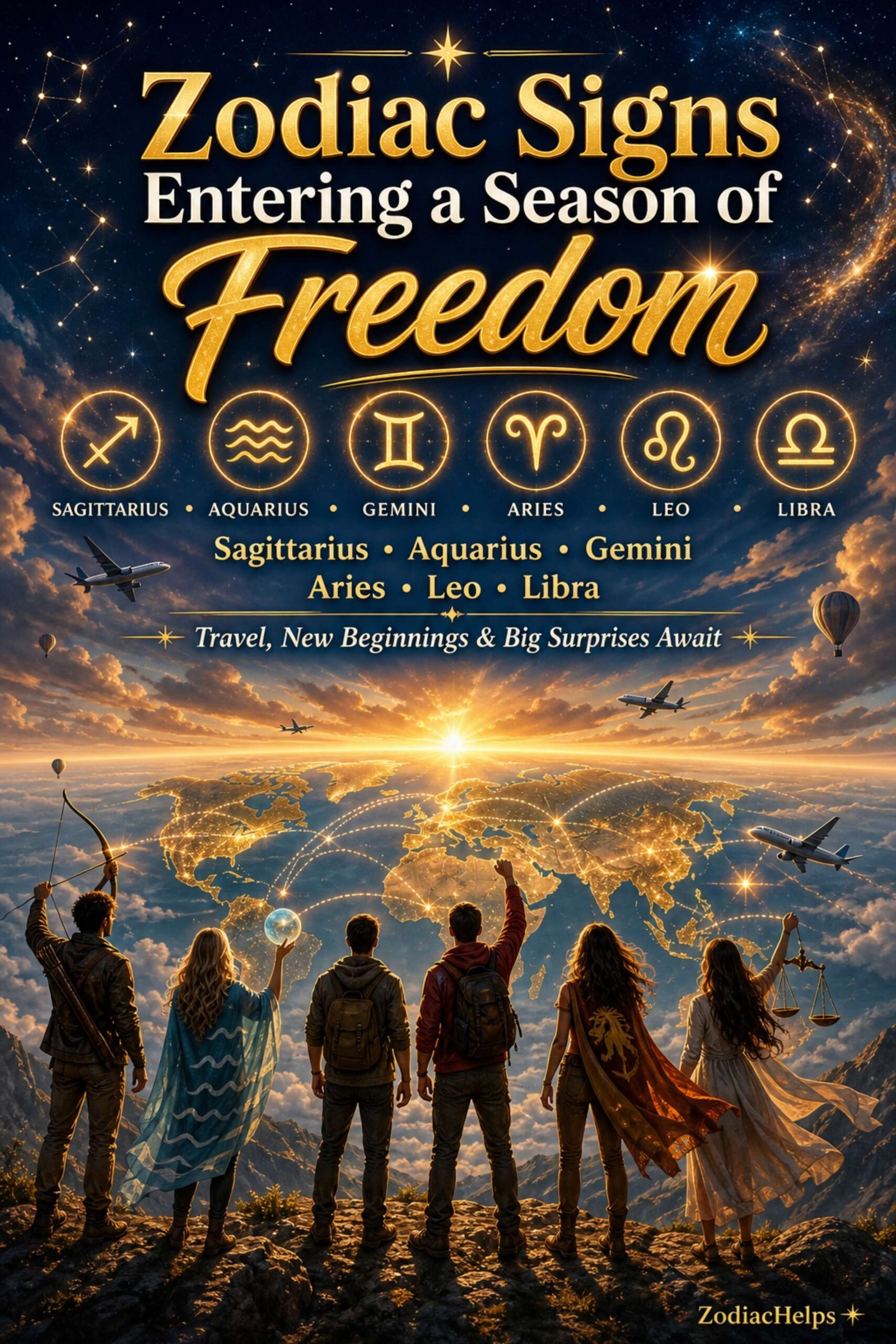 Zodiac Signs Entering a Season of Freedom