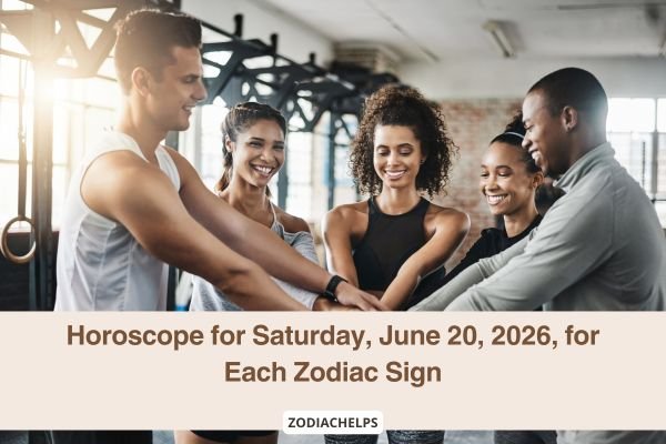 Horoscope for Saturday June 20 2026 for Each Zodiac Sign