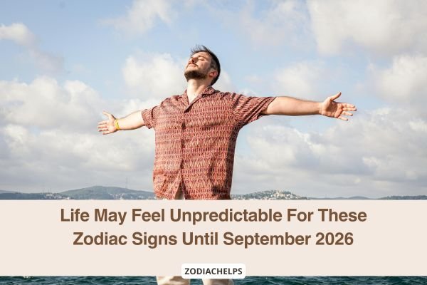 Life May Feel Unpredictable For These Zodiac Signs Until September 2026