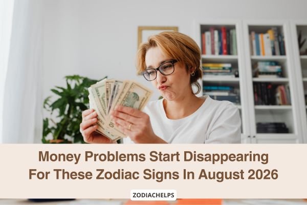 Money Problems Start Disappearing For These Zodiac Signs In August 2026
