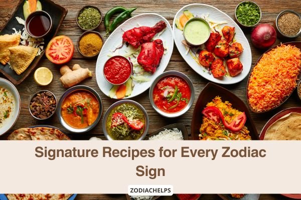 Signature Recipes for Every Zodiac Sign