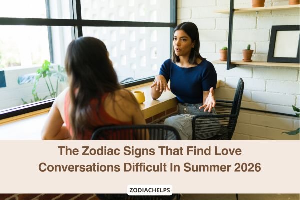 The Zodiac Signs That Find Love Conversations Difficult In Summer 2026