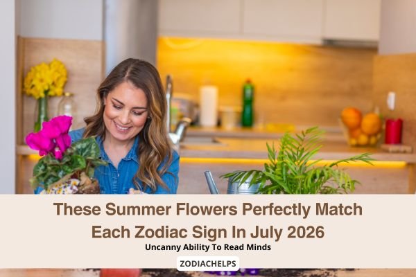 These Summer Flowers Perfectly Match Each Zodiac Sign In July 2026