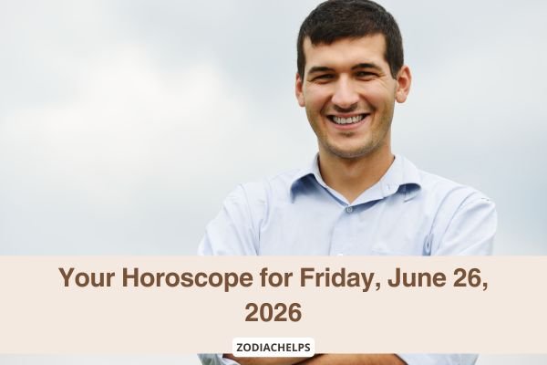 Your Horoscope for Friday, June 26, 2026