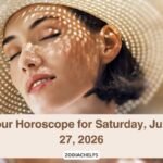 Your Horoscope for Saturday, June 27, 2026
