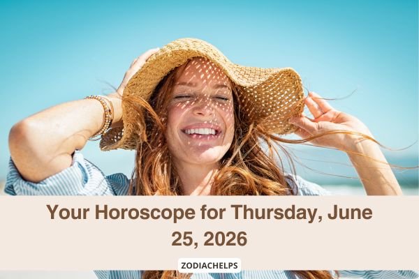 Your Horoscope for Thursday, June 25, 2026