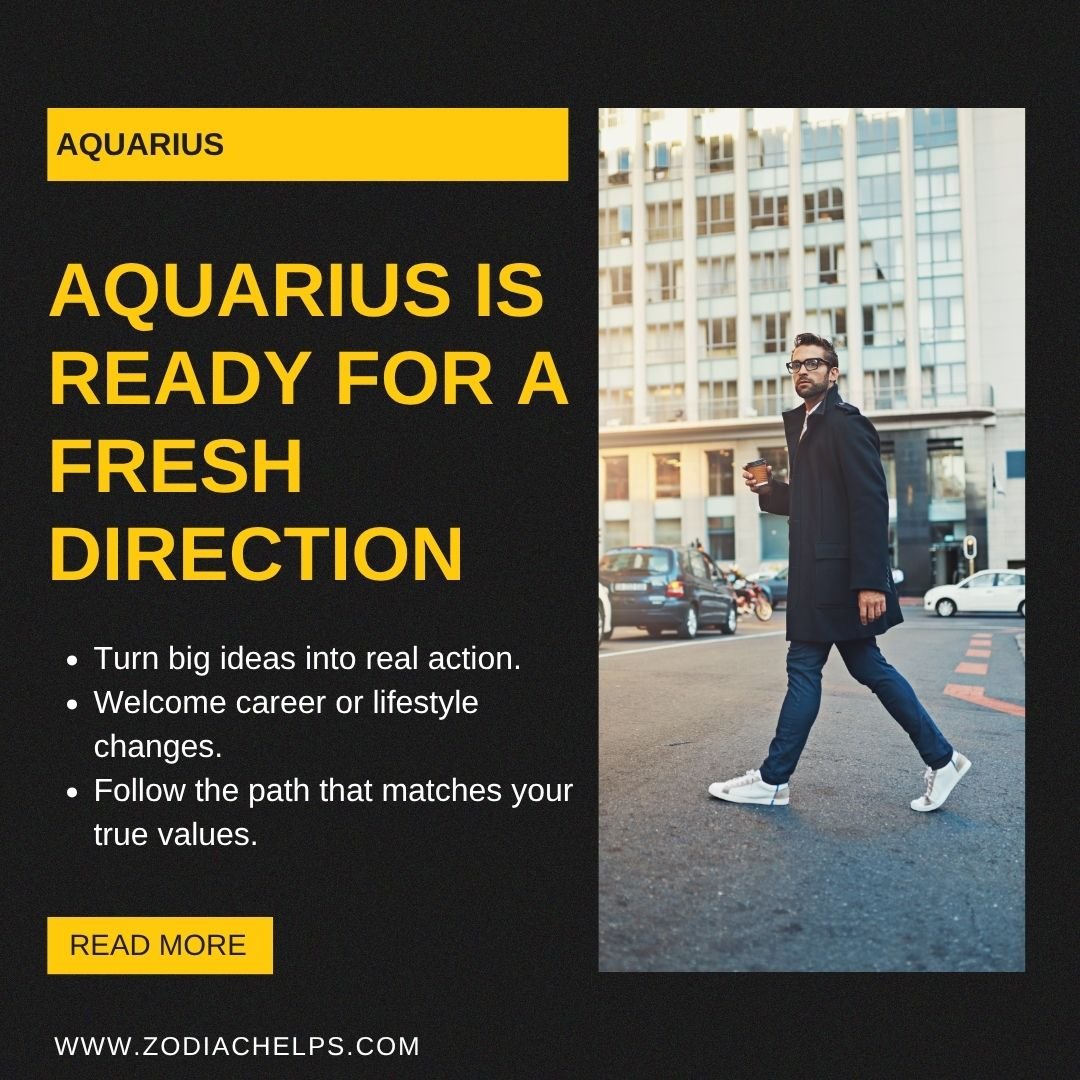 Aquarius Feels Pressure to Change Direction