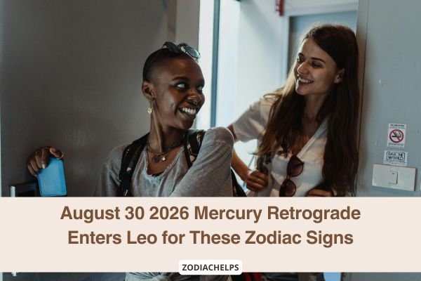 August 30 2026 Mercury Retrograde Enters Leo for These Zodiac Signs