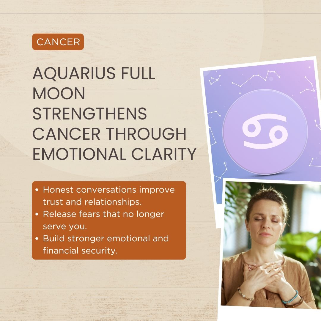 Full Moon In Aquarius Effects For Cancer