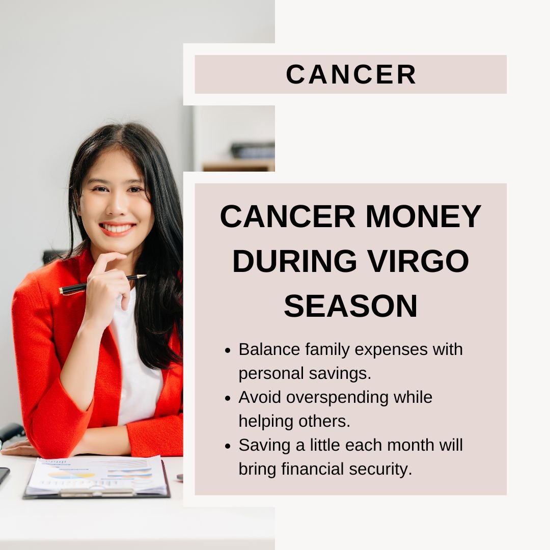 Cancer And Money During Virgo Season