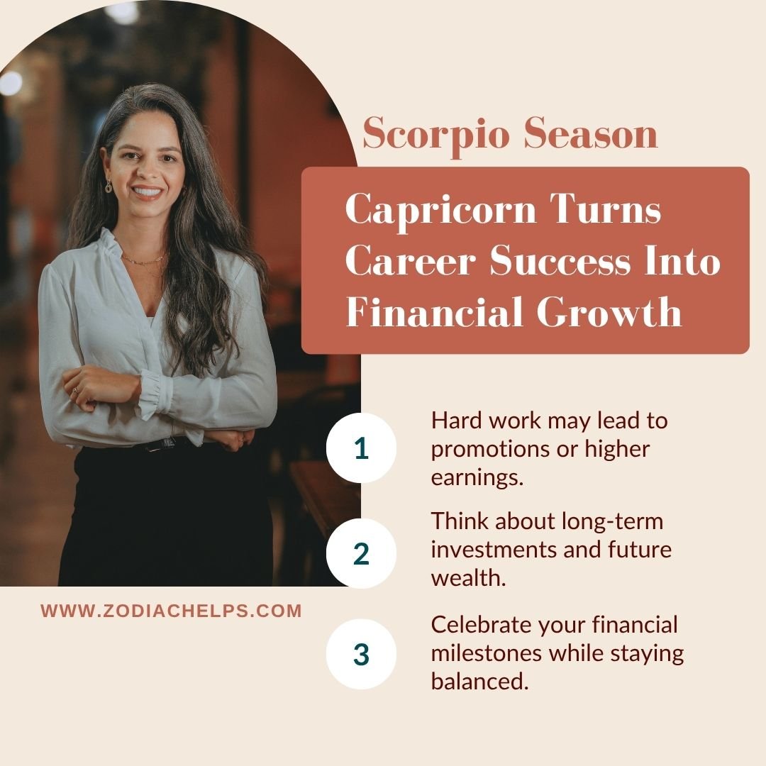 Capricorn Sees Career Growth Turn Into Money Growth