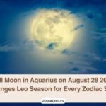 Full Moon in Aquarius on August 28 2026 Changes Leo Season for Every Zodiac Sign