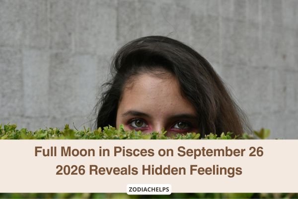Full Moon in Pisces on September 26 2026 Reveals Hidden Feelings