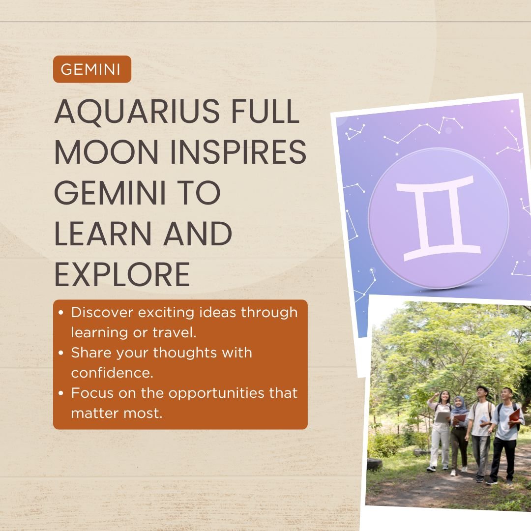 Full Moon In Aquarius Effects For Gemini