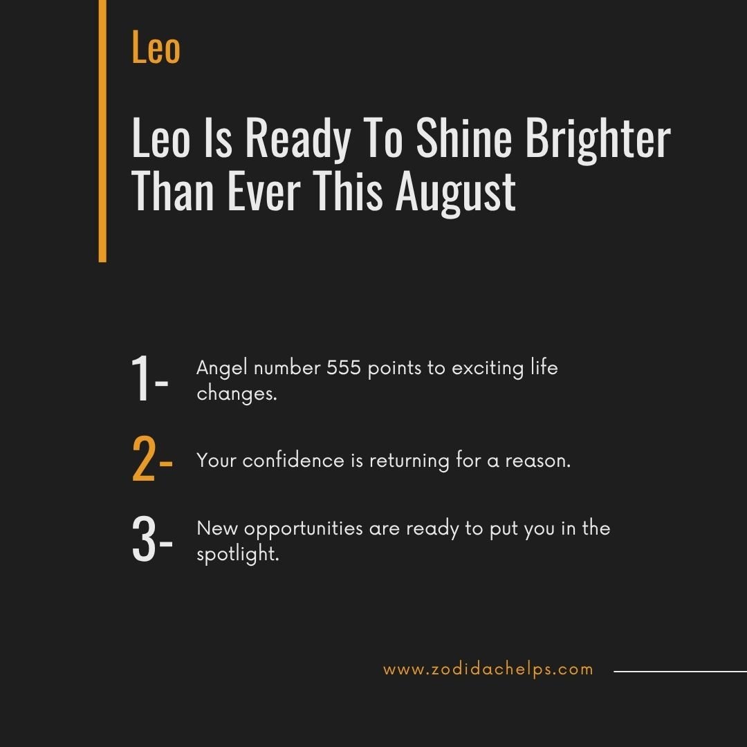 Leo And The Reminder To Shine Again