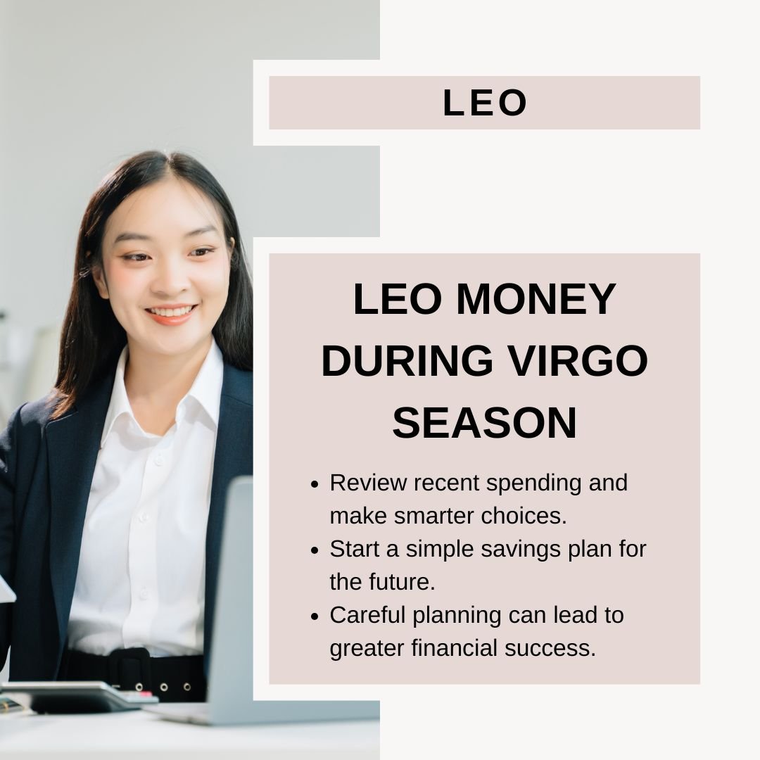 Leo And Money During Virgo Season