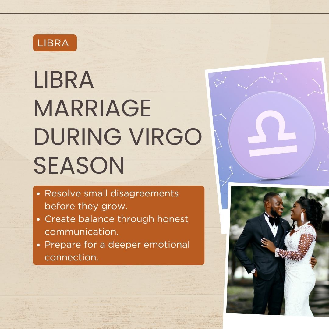 Libra And Marriage During Virgo Season