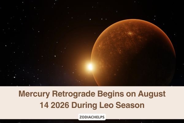 Mercury Retrograde Begins on August 14 2026 During Leo Season