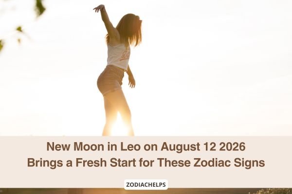 New Moon in Leo on August 12 2026 Brings a Fresh Start for These Zodiac Signs