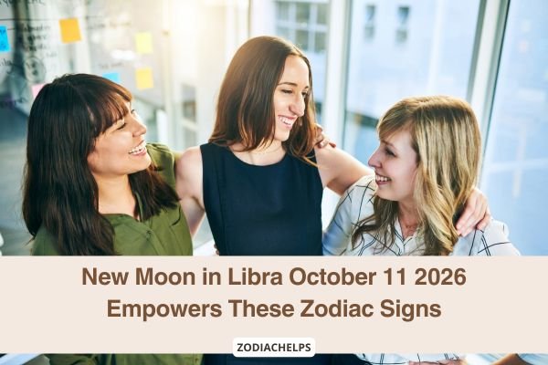 New Moon in Libra October 11 2026 Empowers These Zodiac Signs