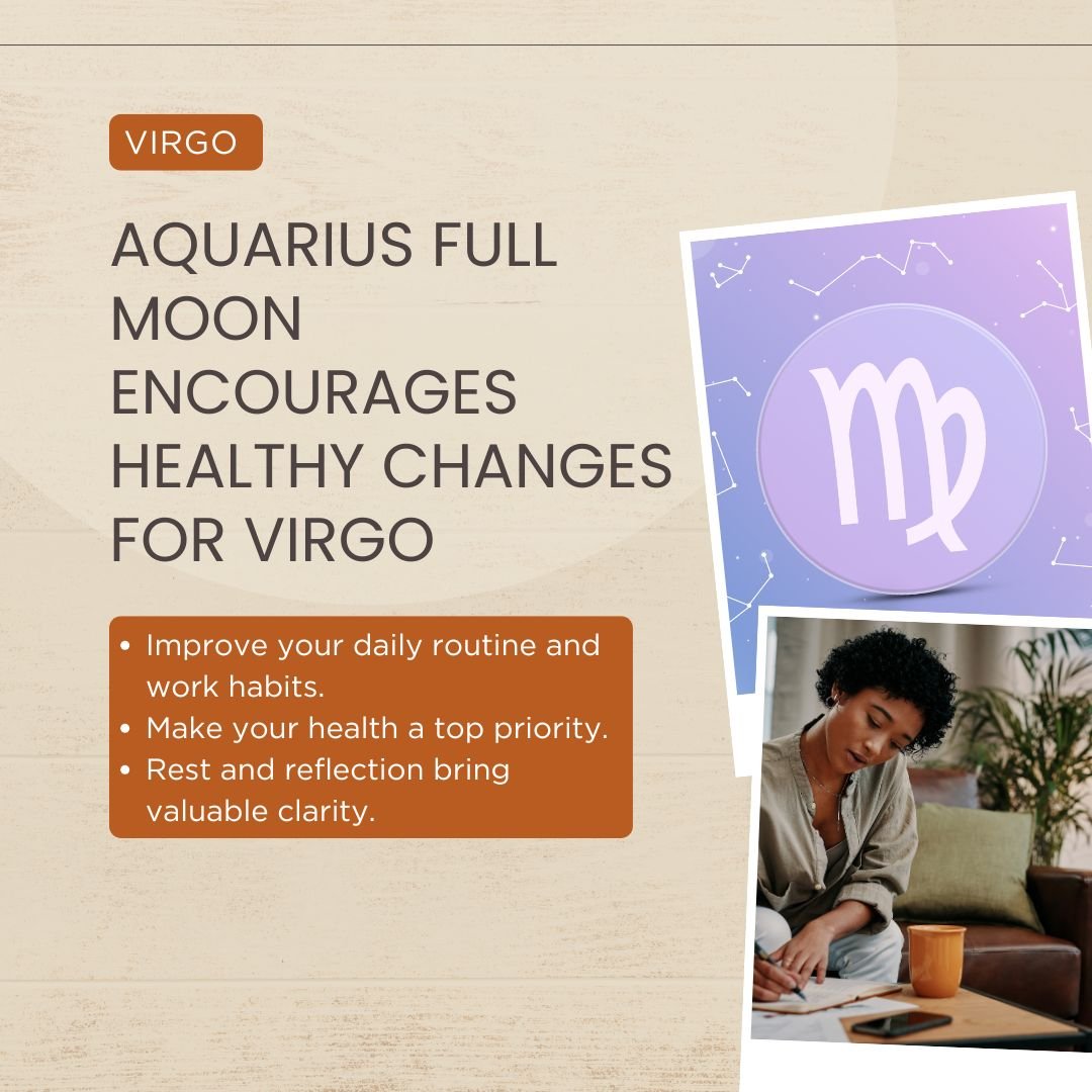 Full Moon In Aquarius Effects For Virgo