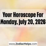 Your Horoscope For Monday, July 20, 2026