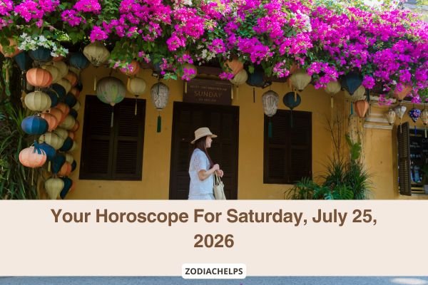 Your Horoscope For Saturday, July 25, 2026