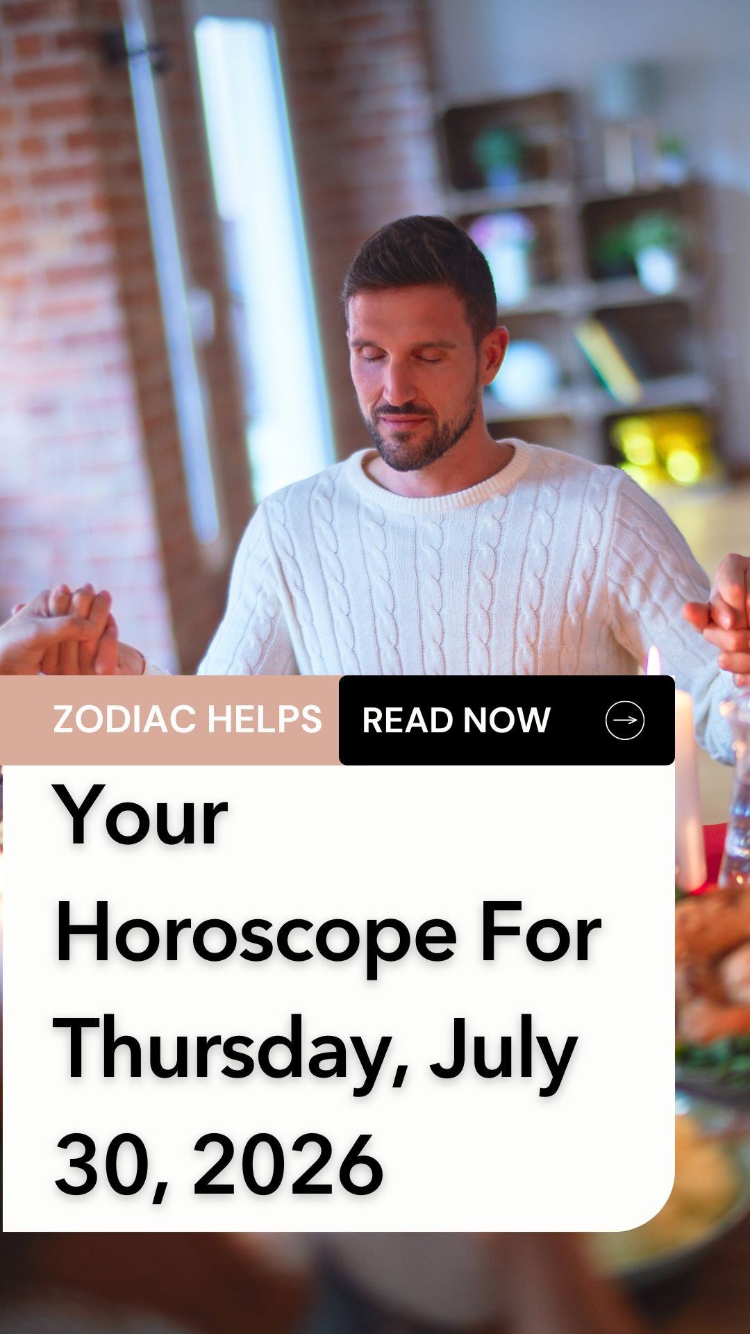 Your Horoscope For Thursday, July 30, 2026