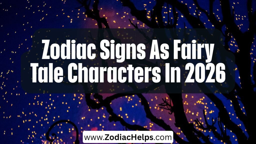 Zodiac Signs As Fairy Tale Characters In 2026