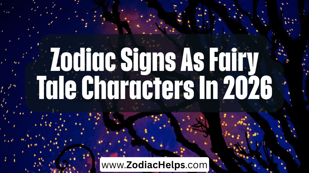 Zodiac Signs As Fairy Tale Characters In 2026