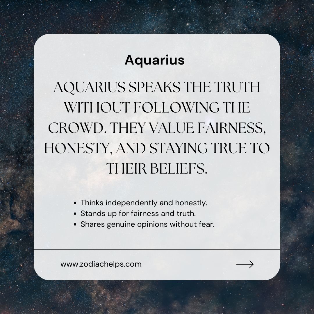 Aquarius The Independent Thinker