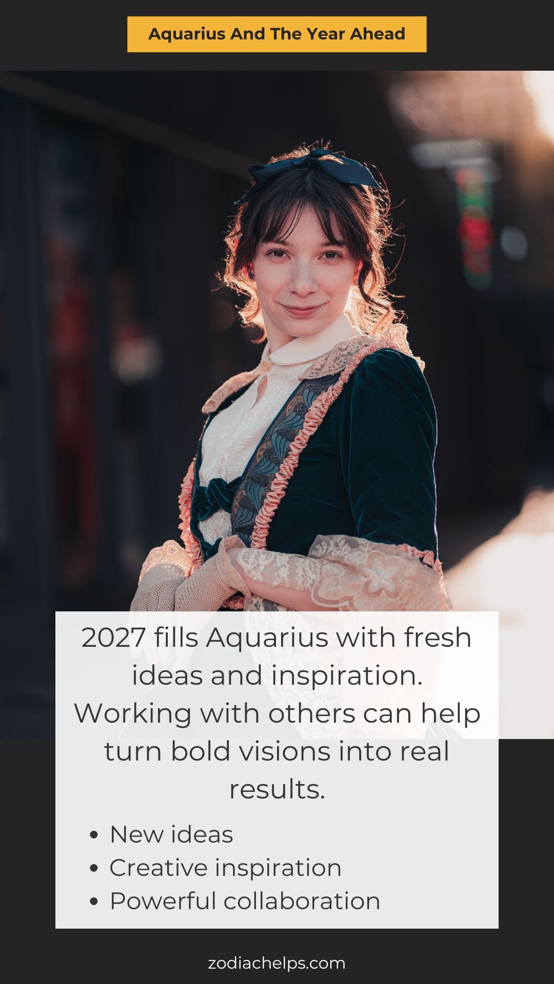 Aquarius And The Year Ahead