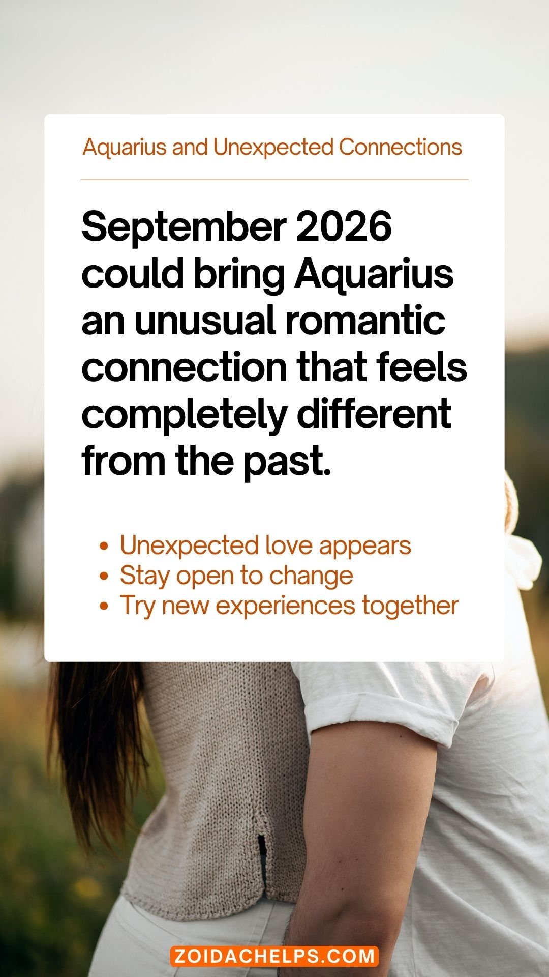 Aquarius and Unexpected Connections