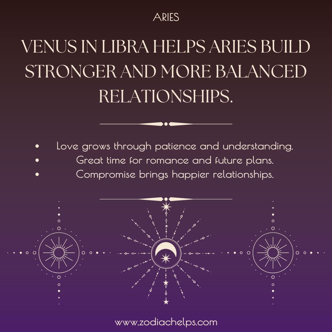 Aries and Venus in Libra