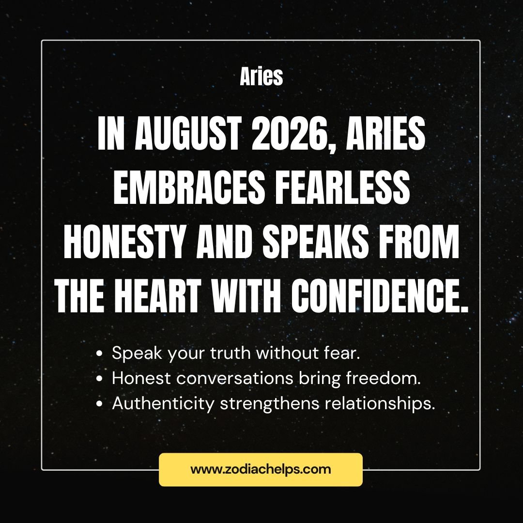 Aries Will Show Their Raw Honesty