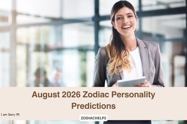 August 2026 Zodiac Personality Predictions