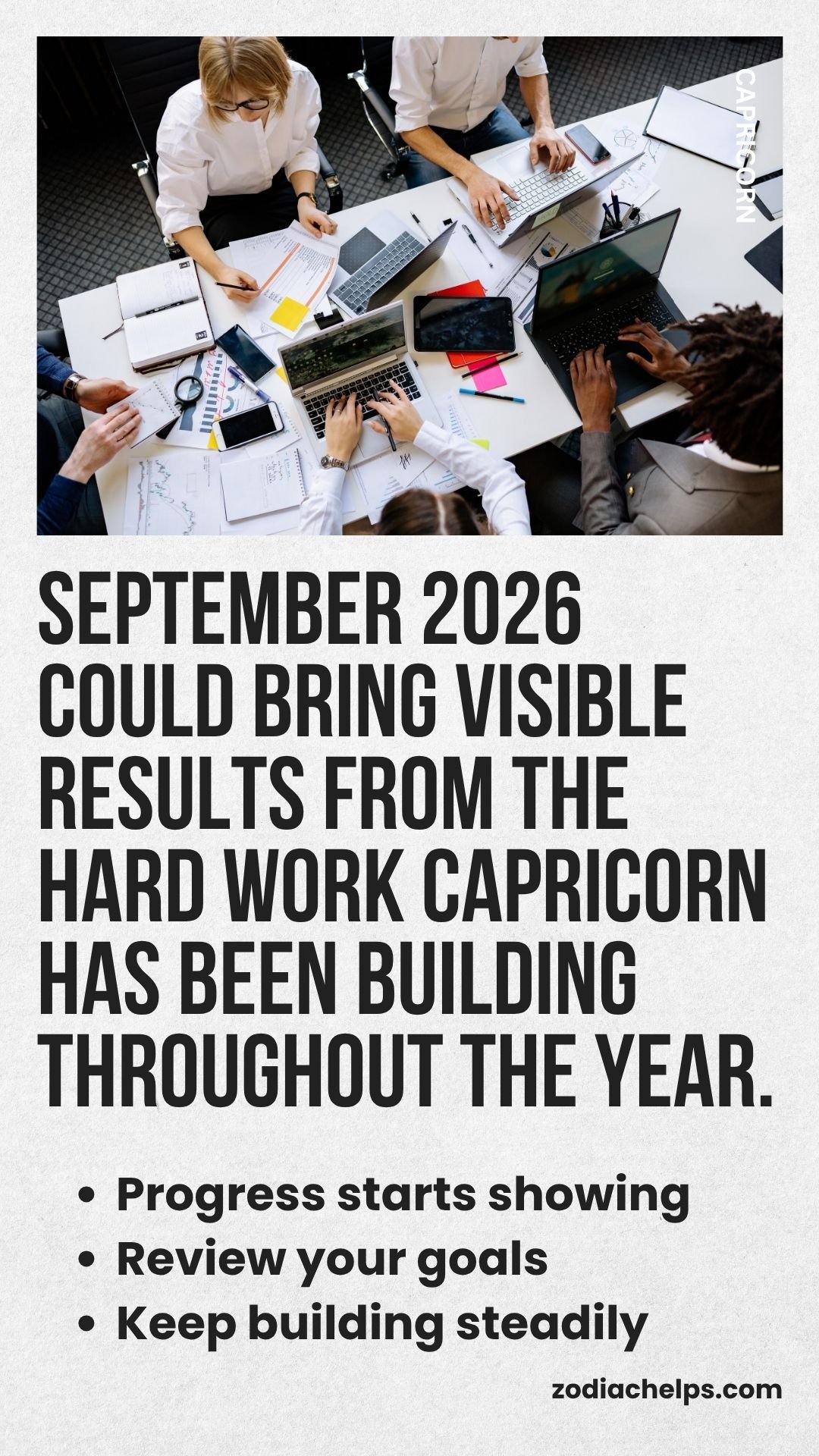 Capricorn Finds Steady Growth Through Practical Number Energy