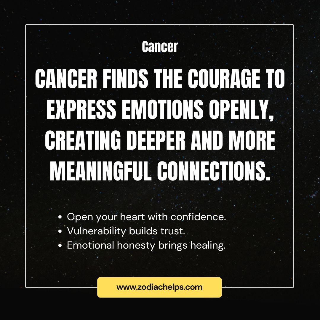 Cancer Will Show Their Emotional Courage
